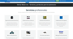 Desktop Screenshot of demacmotor.com